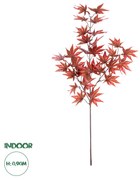 GloboStar® Artificial Garden MAPLE BRANCH 20263 Τεχνητό Διακοσμητικό Κλαδί Σφένδαμου Π25 x Υ90cm