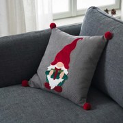 Χριστουγεννιάτικη Μαξιλαροθήκη (43x43) Gofis Home Xmas 361