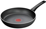 Τηγάνι Tefal C2920653 Force, 28 cm, Αντικολλητική επίστρωση, Thermo-signal, Induction, Μαύρο