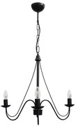 Πολυέλαιος Οροφής Heronia S-11 01-0239 Black