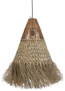 Κρεμαστό Φωτιστικό Οροφής Vajem Inart mendong 50x50x70εκ 337-000023 337-000023 Καφέ
