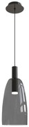 Φωτιστικό Οροφής Μονόφωτο LED Zambelis 1965 Smoked Grey