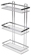 Ραφιέρα Μπάνιου Τριπλή Estia Elegant Inox 02-8697
