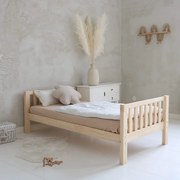 Κρεβάτι Basic Classic σε Φυσικό  Ξύλο  140×200cm  Luletto (Δώρο 10% έκπτωση στο Στρώμα)