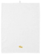 Πετσέτα Κουζίνας Cheese Yummy 605863 70x50cm White-Yellow Normann Copenhagen Cotton-Linen