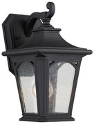 Φανάρι  Απλίκα Φωτιστικό Τοίχου 1xE27  Μαύρο  IP44  32cm  Bedford QZ-BEDFORD2-S Elstead Lighting-QZ-BEDFORD2-S-Μαύρο QZ-BEDFORD2-S
