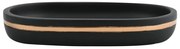 Σαπουνοθήκη (17.5x6.5) Spirella Bly Black Gold