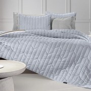 Κουβερλί Aurora (Σετ 2τμχ) Blue Guy Laroche Υπέρδιπλo 240x250cm Microfiber