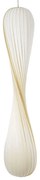 Φωτιστικό Οροφής Praia Boho 02317 Φ25x145cm 1xE27 White-Beige GloboStar