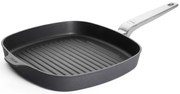 Γκριλιέρα Αντικολλητική Diamond Lite Pro 2628-1DLPI 28x28cm Black Woll 28cm Αλουμίνιο