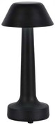 Επιτραπέζιο Φωτιστικό LED 1W 40lm 180° IP20 CCT 3σε1 Επαναφορτιζόμενο Touch Dimmable Μαύρο 10568 VTAC 10568 Μαύρο