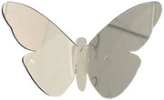 Διακοσμητικά αυτοκόλλητα τοίχου Silver Butterflies 3D Ango