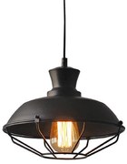 Φωτιστικό Οροφής Μονόφωτο Aca Angela KS1463P1BK Black