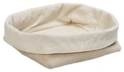 Ψωμιέρα Cotton-Jute Μπεζ ESPIEL 13x12x9εκ. AMN112