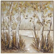 Πίνακας σε καμβά Leambre I Inart 102x4.5x102εκ