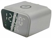 Ezra Ψηφιακό Ρολόι Επιτραπέζιο με Ξυπνητήρι HC35 & Wireless Charging