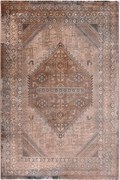 Χαλί Damier 11019 G01 Grey-Beige Βιοκαρπέτ 80X220cm