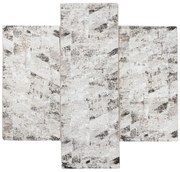 Χαλιά Κρεβατοκάμαρας (Σετ 3τμχ) Polcarpet Monaco Moma NP381 Camel
