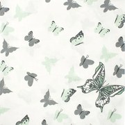 Μαξιλαροθήκη Παιδική Butterfly 57 Green DimCol 50Χ70 50x70cm 100% Βαμβάκι