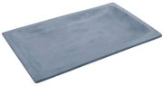 Διακοσμητική Πιατέλα Ορθογώνια TZU120 43x27x4cm Light Blue Espiel Cement