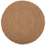 ΧΑΛΙ ΣΤΡΟΓΓΥΛΟ CRATER HM7848 MENDONG GRASS ΣΕ ΦΥΣΙΚΟ ΧΡΩΜΑ Φ120εκ.