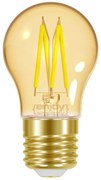 Λαμπτήρας Led Filament Amber Dimmable P45 E27 Μπαλάκι 4,8w 2000K 300lm Ø45xH76mm Enjoy EL825905