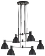 SE21-BL-100-MS2 ADEPT PENDANT Black Metal Pendant Black Metal Shade+