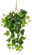 Τεχνητό Κρεμαστό Φυτό Ivy 20253 65cm Green Globostar Polyethylene,Fabric
