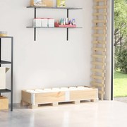 Κολάρα Παλέτας 150x50 εκ. από Μασίφ Ξύλο Πεύκου 4010293