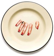 Πιάτο Finger Hand 16836 Φ26cm Enamel Multi Seletti Enamel