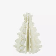 Διακοσμητικό Χριστουγεννιάτικο Δέντρo Sirius Ανακυκλωμένο Χαρτί Λευκό H:23 cm MADAM STOLTZ