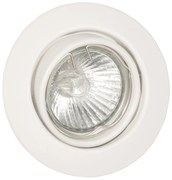 InLight Χωνευτό σποτ από λευκό μέταλλο 1XGU10 D:9cm 43277-Λευκό