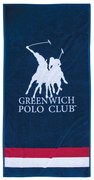 GREENWICH POLO CLUB ΠΕΤΣΕΤΑ ΘΑΛΑΣΣΗΣ 90Χ180 3866 ΚΟΚΚΙΝΟ, ΛΕΥΚΟ, ΜΠΛΕ