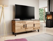 Chest of drawers LOTTA 150 3D wotan oak/ black DIOMMI CAMA-LOTTA-KOMODA-150-3D-DWO/CZ