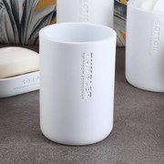 Ποτήρι Οδοντόβουρτσας (Φ7.5x10.7) T-D White 61101210