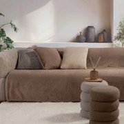 Ριχτάρι Καναπέ Τριθέσιου Fleece (180x300) Nef-Nef Homeware Dakari Brown