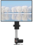 VEVOR Motorized TV Lift Stroke Length 20 Inches Motorized TV Mount Fit for 28-32" TV Lift with Remote Control Height Adjustable Load Capacity 132 Lbs Wireless Remote Control