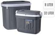 Φορητό Ψυγείο με Χωρητικότητα 8lt και 32lt - 2 τεμάχια