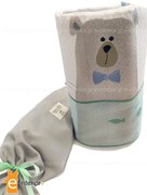 Βρεφική Κουβέρτα Αγκαλιάς Baby Boy Bear 0.80x0.90 108114005
