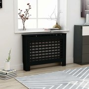 Κάλυμμα Καλοριφέρ Μαύρο 112 x 19 x 81,5 εκ. από MDF 288183