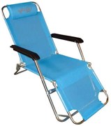 Ξαπλώστρα Παραλίας myResort Μεταλλική 4 Θέσεων Μπλε 152-8970-1