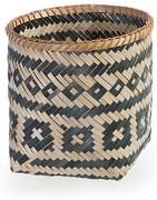 Καλάθι Hank Natural/Black d30x30 - Nef-Nef Homeware