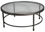 Liberta GRANAZ COFFEE TABLE ΜΑΥΡΟ ΜΑΥΡΟ 100x100xH42,5cm 100x100xH42,5cm 04-1102