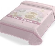 ΚΟΥΒΕΡΤΑ ΙΣΠΑΝΙΑΣ ΑΓΚΑΛΙΑΣ 80X110 BELPLA STER 664 PINK