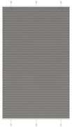vidaXL Πλισέ περσίδα Ανθρακί 115x200 cm Πλάτος υφάσματος 114,4 cm