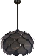 Φωτιστικό Οροφής 687HMY2338 Φ40x67cm 1xE27 40W Black Opviq