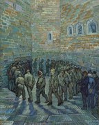 Αναπαραγωγή The Exercise Yard, or The Convict Prison, 1890, Vincent van Gogh