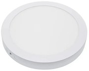 Panel Led Mini Επιφανειακό MTN-24101 24W 6000K 1920lm 30x3,9cm White Metanor Στρόγγυλο