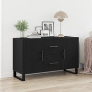 vidaXL Μπουφές Μαύρη Δρυς 100x36x60 εκ. Κατασκευασμένο Ξύλο