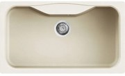 Elleci Fox 360 Ένθετος Νεροχύτης κουζίνας Bianco Antico 62 86,3x50,3cm
